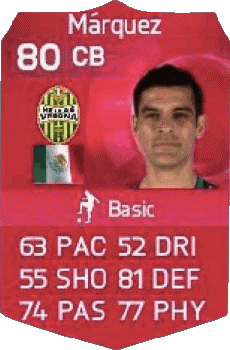 Multimedia Videospiele F I F A - Karten Spieler Portugal Rafael Márquez 
