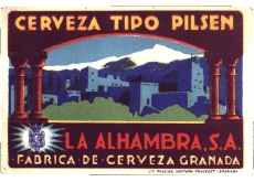Bebidas Cervezas España Alhambra 
