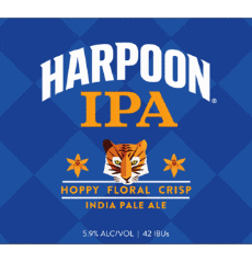 IPA-Bebidas Cervezas USA Harpoon Brewery 