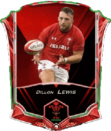 Deportes Rugby - Jugadores Gales Equipo 2022 Dillon Lewis 
