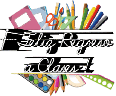 Messages Spanish Feliz Regreso a Clases Transparent Background 003 