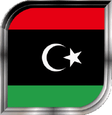Fahnen Afrika Libyen Plaza 
