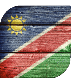 Flags Africa Namibia Square 