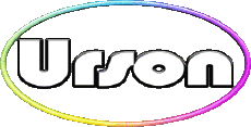 First Names MASCULINE -  UK - USA - IRL - AUS - NZ U Urson 