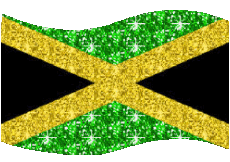 Banderas América Jamaica Rectángulo 