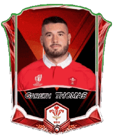 Sports Rugby - Joueurs Pays de Galles Equipe 2025 Gareth THOMAS 