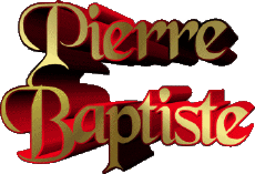 First Names MASCULINE - France P Pierre Baptiste 
