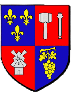 Fahnen Frankreich Abteilungen - Städte 49 AVRILLE 