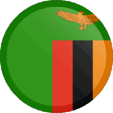 Flags Africa Zambia Round 