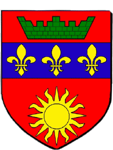 Blasone-Bandiere Francia Dipartimenti - Città 971 BASSE TERRE Blasone