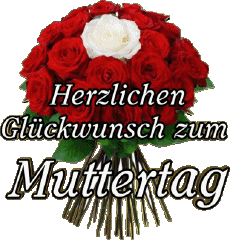 Messages German Herzlichen Glückwunsch zum Muttertag 04 