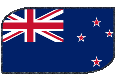 Bandiere Oceania Nuova Zelanda Rettangolo 