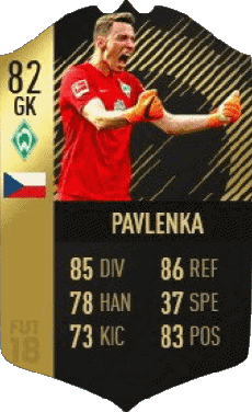 Multi Media Video Games F I F A - Card Players Czechia Jirí Pavlenka 