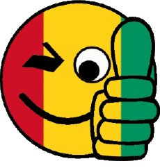 Banderas África Guinea Smiley - OK 