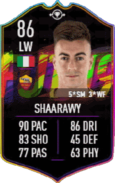 Multimedia Vídeo Juegos F I F A - Jugadores  cartas Italia Stephan El Shaarawy 