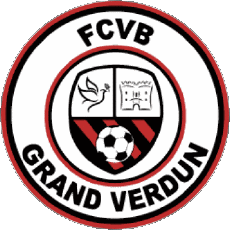 Sports FootBall Club France Logo Grand Est 55 - Meuse FC Verdun Belleville 