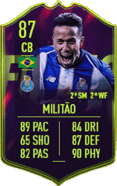 Multimedia Videogiochi F I F A - Giocatori carte Brasile Eder Gabriel Militão 