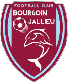 Sports FootBall Club France Logo Auvergne - Rhône Alpes 38 - Isère Bourgoin-Jallieu FC 