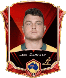 Deportes Rugby - Jugadores Australia Equipo 2022 Jack Dempsey 