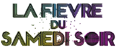 Multimedia Películas Internacional Fiebre del Sabado Noche Logotipo Francés 