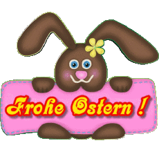 Mensajes Alemán Frohe Ostern 10 