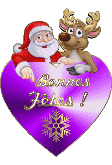 Nachrichten Französisch Bonnes Fêtes (Noël) Série 07 