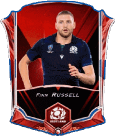Sports Rugby - Joueurs Ecosse Finn Russell 