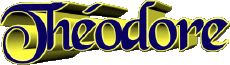 Nombre MASCULINO - Francia T Théodore 