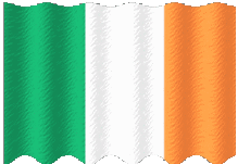 Drapeaux Europe Irlande Ondulation 