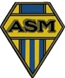 1930 - 1970-Sports Rugby Club Logo France Clermont Auvergne ASM 1930 - 1970