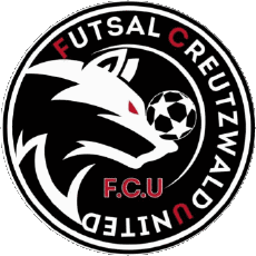 Sports FootBall Club France Logo Grand Est 57 - Moselle Futsalcreutzwaldunited F.C.U 