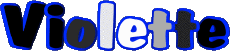 Prénoms FEMININ - France V Violette 