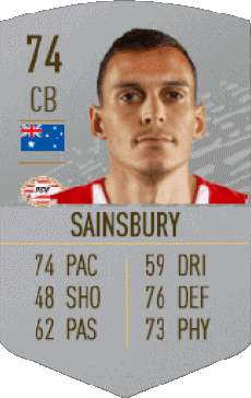 Multimedia Videospiele F I F A - Karten Spieler Australien Trent Sainsbury 