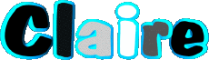 Vorname WEIBLICH - Frankreich C Claire 