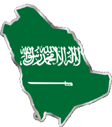 Drapeaux Asie Arabie Saoudite Divers 