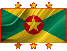 Bandiere America Isole Grenada Vario 