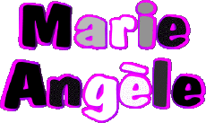 Nombre FEMENINO - Francia M Compuesto Marie Angèle 