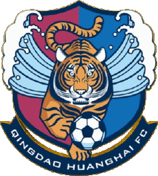 Sports Soccer Club Asia Logo China Qingdao Huanghai FC 