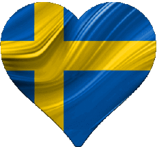 Banderas Europa Gamuza Corazón 