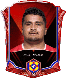 Sports Rugby - Joueurs Tonga Siua Maile 