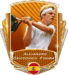 Sportivo Tennis - Giocatori Spagna Alejandro Davidovich Fokina 