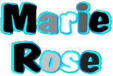 Vorname WEIBLICH - Frankreich M Zusammengesetzter Marie Rose 