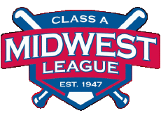 Sports Baseball U.S.A - Midwest League Logo 