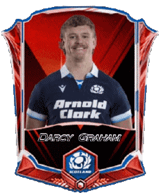 Sports Rugby - Joueurs Ecosse Equipe 2025 Darcy Graham 