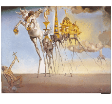 Humor - Fun ART Pintor de artistas Salvador Dali 