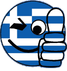 Banderas Europa Grecia Smiley - OK 