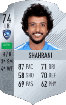 Multi Média Jeux Vidéo F I F A - Joueurs Cartes Arabie Saoudite Yasser Al Shahrani 