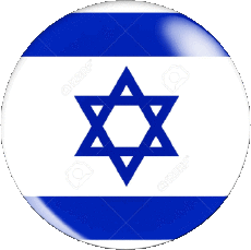 Bandiere Asia Israele Tondo 