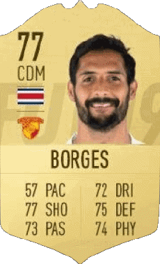 Sports F I F A - Joueurs Cartes Costa Rica Celso Borges 