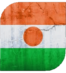 Fahnen Afrika Niger Platz 